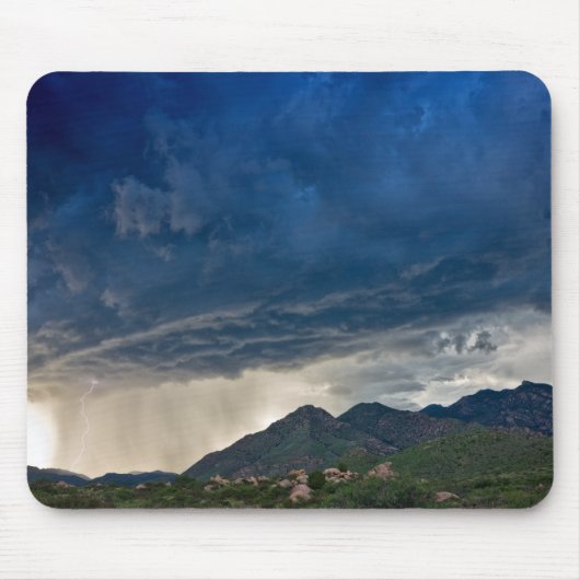 Tapis De Souris Orage de montagne (Devant)