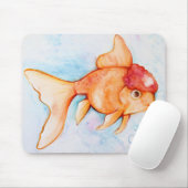 Tapis De Souris Oranda Goldfish (Avec souris)