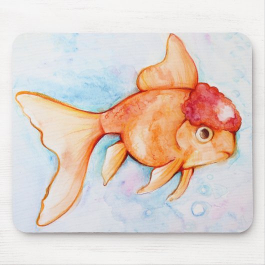 Tapis De Souris Oranda Goldfish (Devant)