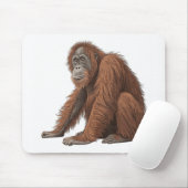Tapis De Souris Orang-outan (Avec souris)