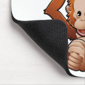 Tapis De Souris orang-outan amical mignon (Coin)