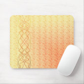 Tapis De Souris Orange (Avec souris)