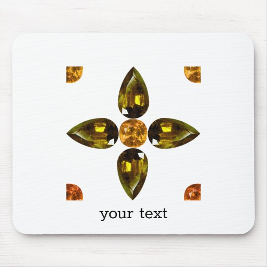 Tapis De Souris Orange (Devant)