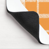 Tapis De Souris Orange 4 de plaid (Coin)
