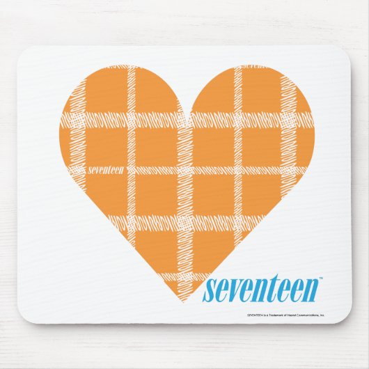 Tapis De Souris Orange 4 de plaid (Devant)
