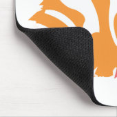 Tapis De Souris Orange 4 de zèbre (Coin)
