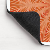 Tapis De Souris Orange Burst (Coin)