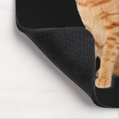 Tapis De Souris Orange Chat Tab Funny Chat Parodie Amoureux des ch (Coin)