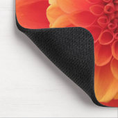 Tapis De Souris Orange Dahlia (Coin)