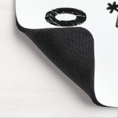 Tapis De Souris Orange DIPLÔMÉ 1 (leucémie) de CHIMIO (Coin)