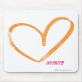 Tapis De Souris Orange d'OpenHeart (Devant)