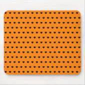 Tapis De Souris Orange Et Noir (Devant)