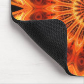 Tapis De Souris Orange Kaleidoscope 06 (Coin)