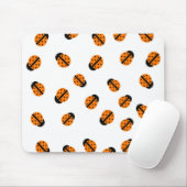 Tapis De Souris Orange Lady Bug Mousepad (Avec souris)