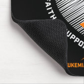 Tapis De Souris Orange Leukemia Sensibilisation Ami Cadeaux Hommes (Coin)