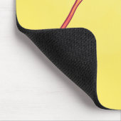 Tapis De Souris Orange Luna Moth Art - Insecte coloré Art (Coin)