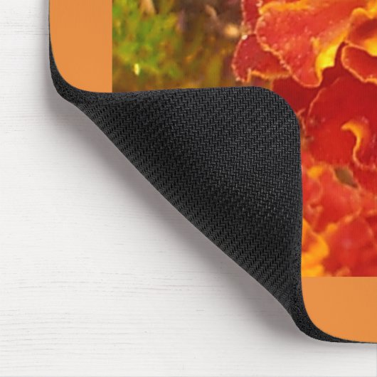 Tapis De Souris Orange Marigold (Coin)