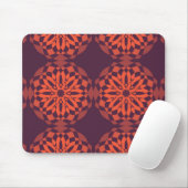 Tapis De Souris Orange purple cool, unique (Avec souris)