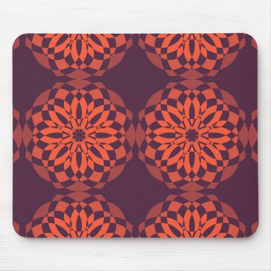 Tapis De Souris Orange purple cool, unique (Devant)
