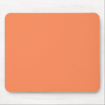 Tapis De Souris Orange solide de nectarine<br><div class="desc">Conception solide de couleur de l'orange une de nectarine. Le produit simple simple de couleur,  pour ajouter votre propre texte ou les initiales emploient s'il y a lieu la "personnaliser il" bouton</div>