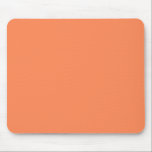 Tapis De Souris Orange solide de nectarine<br><div class="desc">Conception solide de couleur de l'orange une de nectarine. Le produit simple simple de couleur,  pour ajouter votre propre texte ou les initiales emploient s'il y a lieu la "personnaliser il" bouton</div>