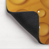 Tapis De Souris Orange Water Drop Texture (Coin)