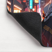 Tapis De Souris Orange Wolf Mousepad (Coin)