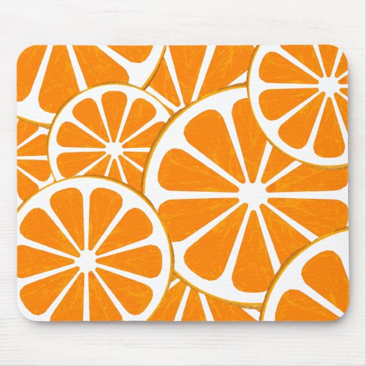 Tapis De Souris oranges (Devant)