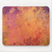 Tapis De Souris Oranges d'automne brillantes Aquarelle (Devant)