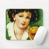 Tapis De Souris Oranges de Mari Pi (Avec souris)