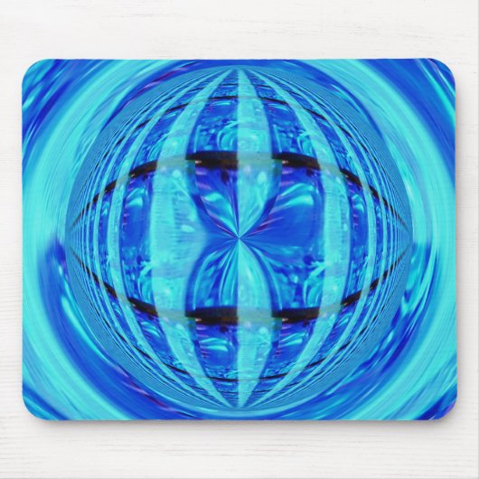 Tapis De Souris Orb Blue mousepad (horizontal) (Devant)