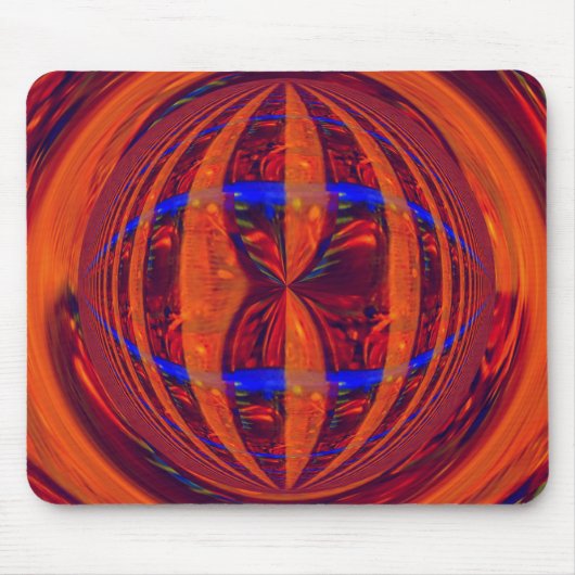 Tapis De Souris Orb Mousepad rouge (horizontal) (Devant)