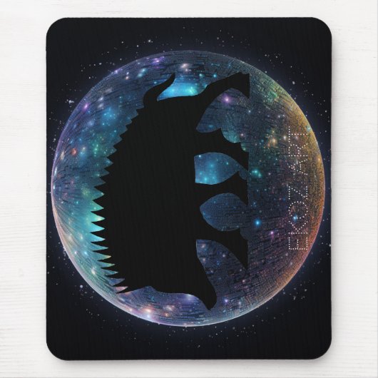 Tapis De Souris Orb Pictish Boar Space (Devant)