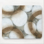 Tapis De Souris Orbes blanches et cercles Brown<br><div class="desc">Trois cercles bruns partagent une toile avec des orbes blanches lumineuses dans cette superbe oeuvre de Jennifer Goldberger. Lumineux et amusant,  ce morceau aurait l'air génial dans votre maison. Commandez les vôtres dès aujourd'hui !</div>