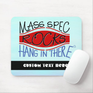 Tapis De Souris Orbitrap "Mass Spec Rocks", texte personnalisé