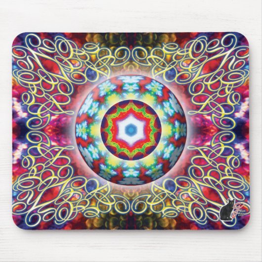Tapis de souris Orbz Kaleid (Devant)