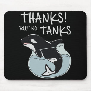 Tapis De Souris Orca Libre Sauvez Les Baleines Critique Sociale Oc