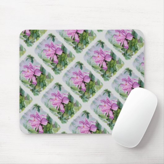 TAPIS DE SOURIS ORCHID TROPICAL MOUSEPAD (Avec souris)