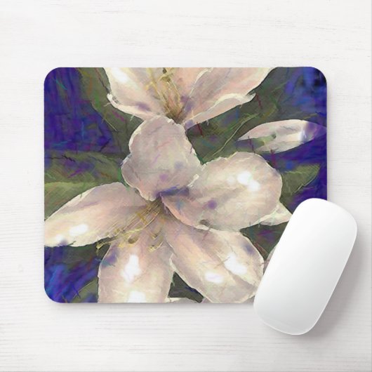 Tapis De Souris Orchidée (Avec souris)