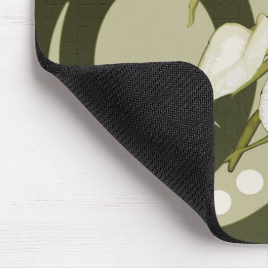 Tapis De Souris Orchidée de Brassavola Mousepad (Coin)