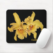 Tapis De Souris Orchidée Mousepad de Cattleya (Avec souris)