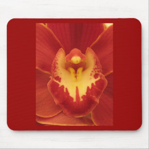 Tapis De Souris Orchidée rouge