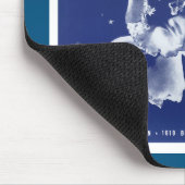 Tapis De Souris "Orchidées bleues" de Hoagy Carmichael (Coin)