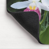 Tapis De Souris Orchidées de Mousepad-Dame pantoufle (Coin)