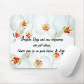 Tapis De Souris Orchidées Love_ (Avec souris)
