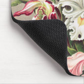 Tapis De Souris Orchidées, Orchidée Denusblumen par Ernst Haeckel (Coin)