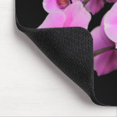 Tapis De Souris Orchidées roses élégantes Phalaenopsis Fleurs sur  (Coin)