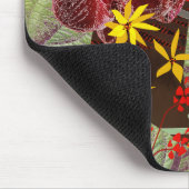 Tapis De Souris Orchidées rouges. (Coin)
