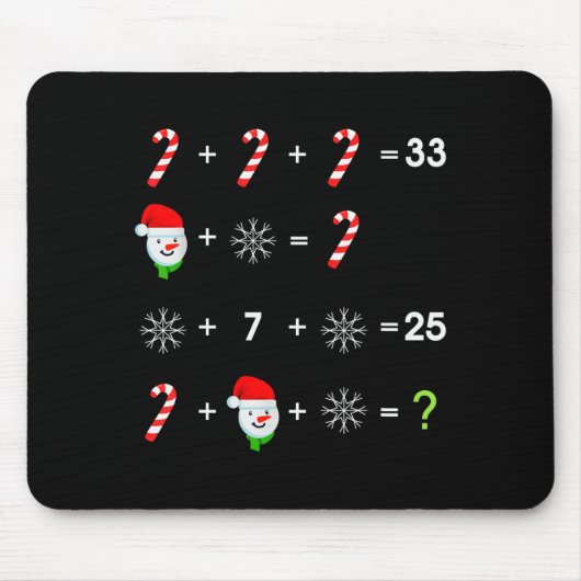 Tapis De Souris Order Of Operations Quiz Funny Math Teacher Christ (Devant)