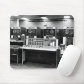 Tapis De Souris Ordinateur central vintage (Avec souris)